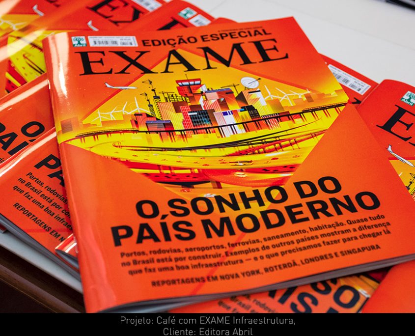 Projeto: Café com EXAME - Infraestrutura |   Cliente: Editora Abril - Foto: Flávio Moret by ImageFactory